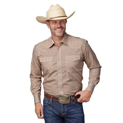 Men's Amarillo L/S Western Shirt - 01225031