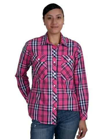 Women's Abbey Full Button L/S Shirt - WWLS2448