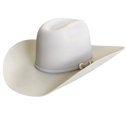 6X Silverbelly 4 3/8" Brim Cowboy Hat - 6XS4SB