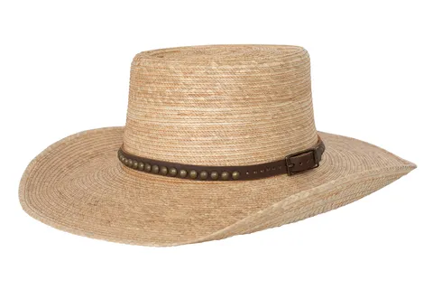 Elko w/ Old West Band Palm Cowboy Hat - HG4OAKWB