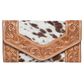 Women's Tooling Trifold Cowhide Wallet - AW26TAN