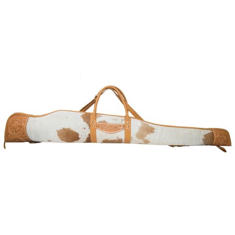 Tooling Leather Cowhide Rifle Case - GUN02TAN