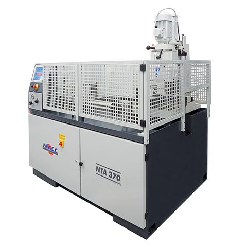 MACC 370MM VERTICAL COLDSAW, WITH TOUCH SCREEN CONTROL PANEL, AUTO MATERIAL FEED, MANUAL SWIVEL HEAD