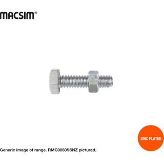 M5X25 8.8CRS HT SETSCREW & NUT