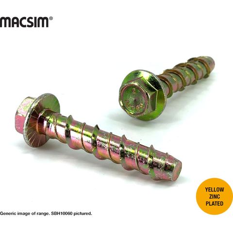 10MMx125MM MACSIM HEXSCREWBOLT