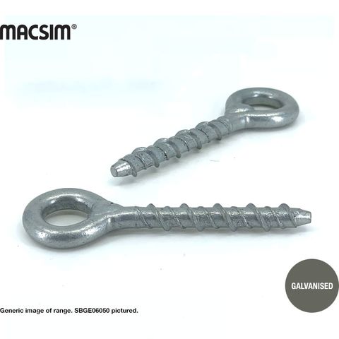 8MMx55MM GAL EYE SCREWBOLT