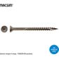 12G X 75MM DECKING SCREW T17 SS304 B/P 50