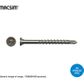 10G X 65MM  DECKING SCREW NAIL POINT SS304 TUB 250