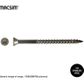 7G X 40MM DECKING SCREW TRIM T17 SS316 B/P 50