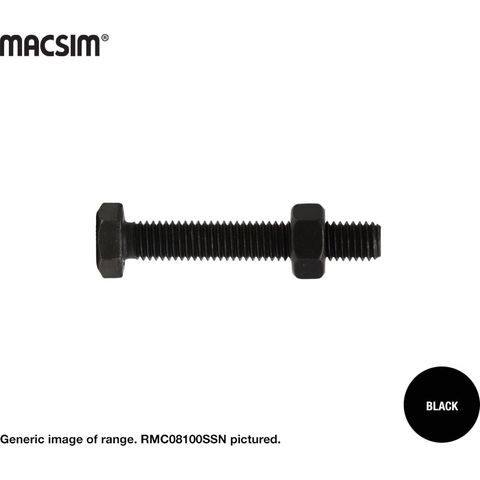 M10X100 8.8CRS HT SETSCREW&NUT