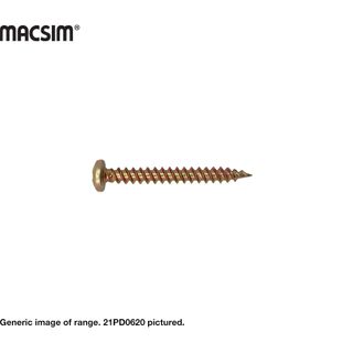 6G X 50MM PAN DRYWALL SCREW ZP B/P 100