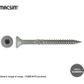 14G X 75MM BATTEN SCREW T17 C3 TUB 100