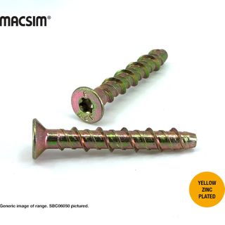 6MMx50MM MACSIM CSK SCREWBOLT