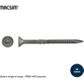 14 x 100 M8 BATTEN SCREW - QP