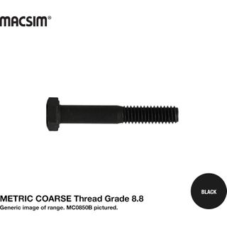 M 8 X 75    8.8 COARSE H/T B/O