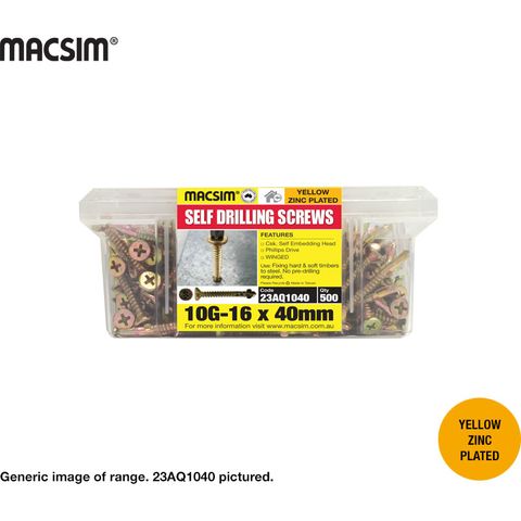 10G X 35MM CSK SEH WINGED SDS ZP TUB 600