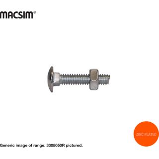 1/2 x 7 ZP CARRIAGE BOLT & NUT