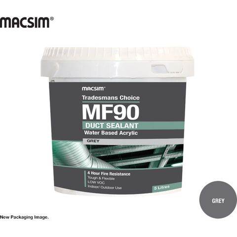 MF90 DUCT SEALER GREY 5 LITRE