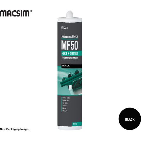 MF50 ROOF & GUTTER BLACK 300ML