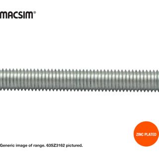 1/4 x 12' ZP THREADED ROD