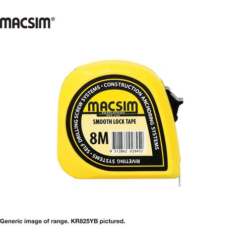 8MX25MM MACSIM TAPE MEASURE