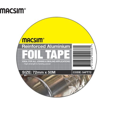 72MMX50M RE-INFORCED ALUM TAPE