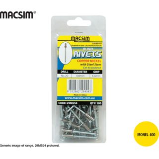 MS6-6 RIVETS -CLAM PACK 50
