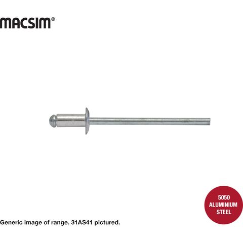 3.2x16  A/S RIVET - PACK 500