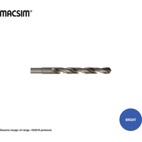 1/2x3/8 SHANK HSS TWIST DRILL