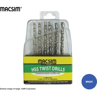 19 PCS METRIC DRILL SET