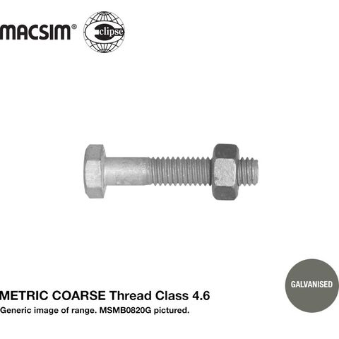 M24 X 150   4.6 COMM. B/N GALV