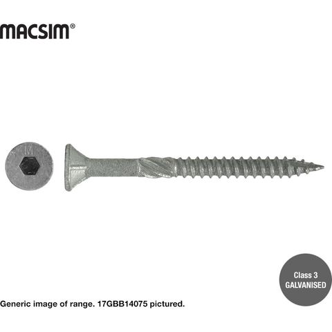 14G X 100MM BATTEN SCREW T17 C3 BUCKET 500