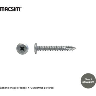 10G X 25MM WAFER HD SCREW T17 C3 BOX 1000