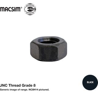 1 UNC GR.8 HEX NUT PKTS