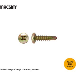 8-18x20 PAN HEAD DRILL POINT