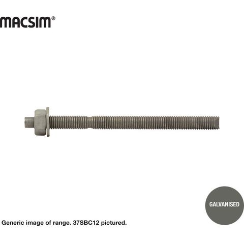 10 x 130MM HEX GAL CHEM STUD