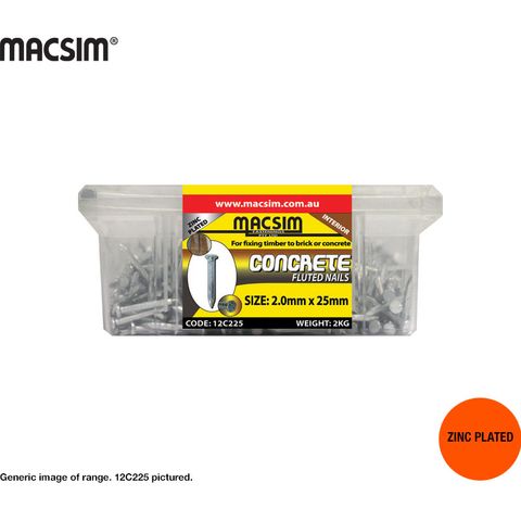 3.5X75 CONCRETE NAIL ZP 2KG
