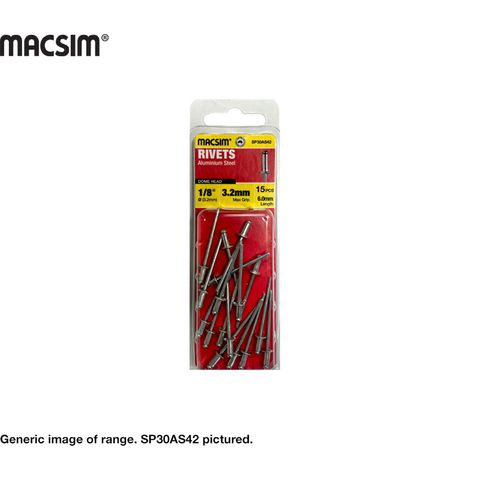 3mm x 9.6mm ALUMINIUM RIVETS