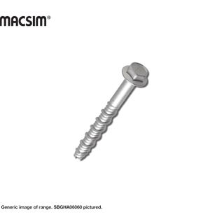 10MM x 120MM GALV. HEX SCREWBOLT - ETA APPROVED