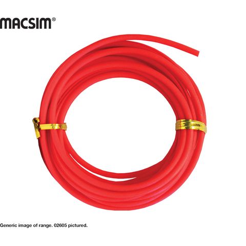 5m ROLL RED SPAGHETTI PLUG