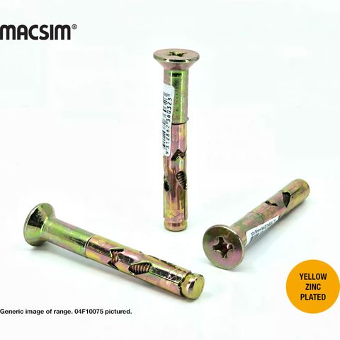 6.5mmx37mm CSK.HD.  MASONBOLTS