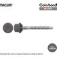 6.3MM X 50MM NYROX ROOF SCREW HWF/NEO WALLABY
