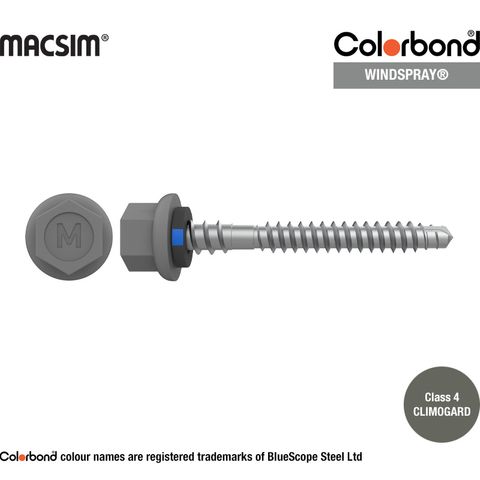 6.3MM X 50MM NYROX ROOF SCREW HWF/NEO WINDSPRAY