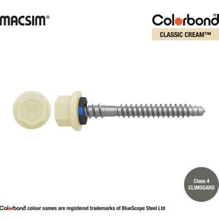 6.3MM X 65MM HWF/NEO NYROX ROOF SCR - CLASSIC CREA