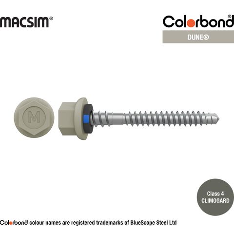 6.3MM X 65MM HWF/NEO NYROX ROOF SCR - DUNE