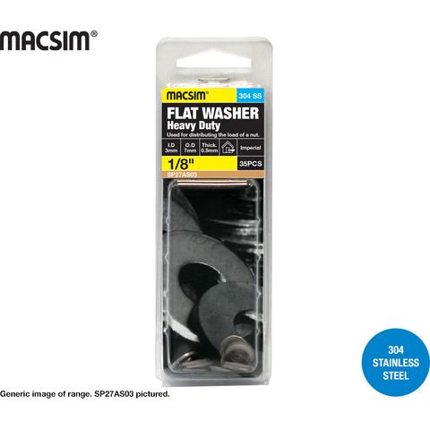 5/16 304 STAINLESS STEEL WASHER S/P