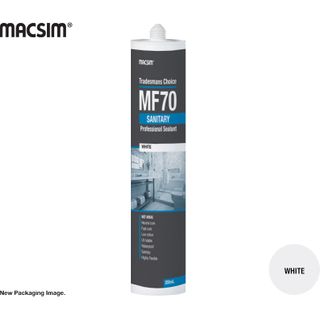 MF70 SANITARY SILICONE WHITE 300ML