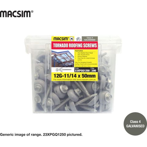 12x50 TORNADO WITH DOME WASHR