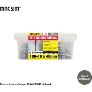 10G X 40MM SQ DR CSK SEH WINGED SDS C3 TUB 500