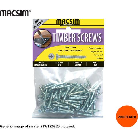 5GX16MM Z/PTIMBERSCREW P/PK100